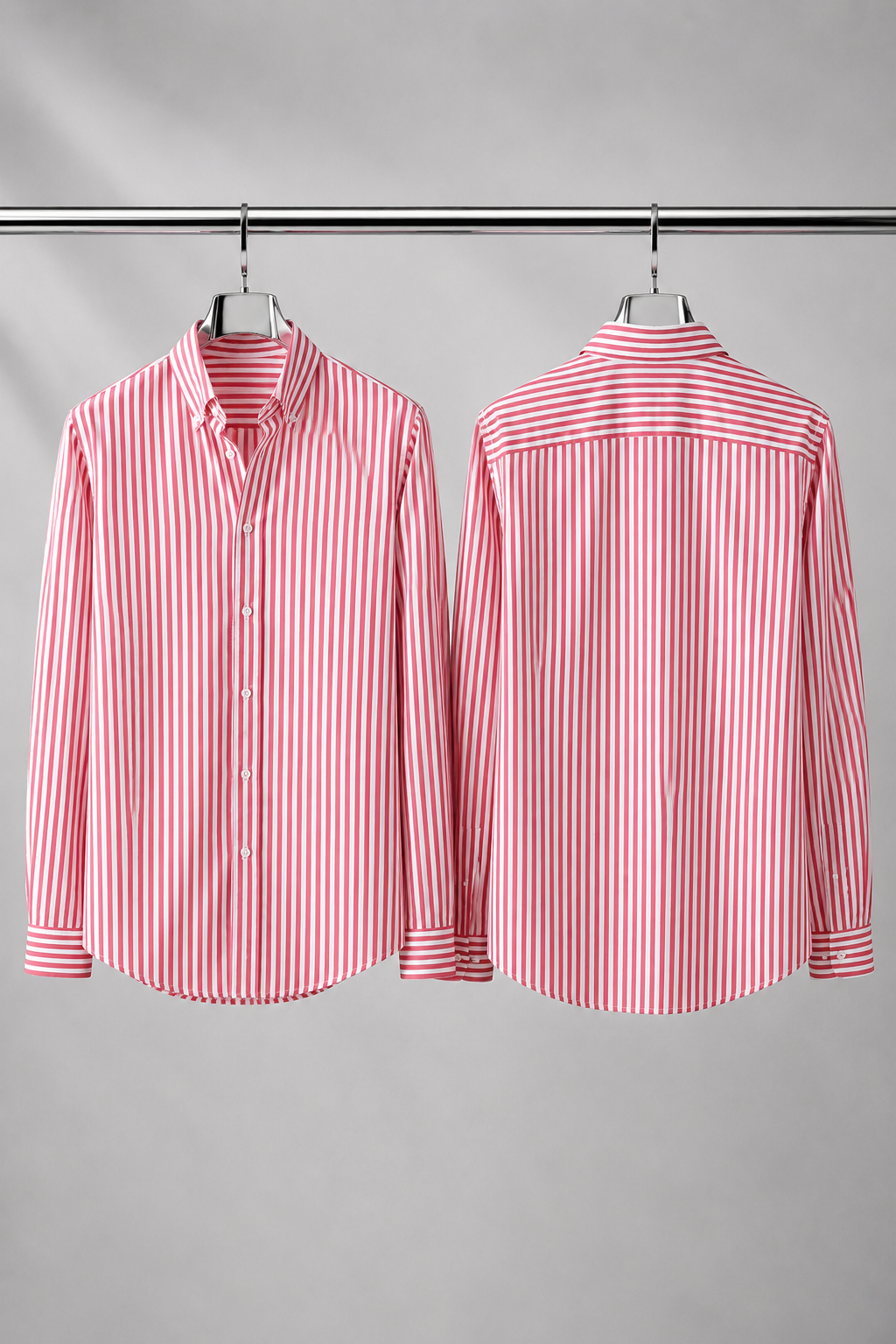Elegante camisa de rayas