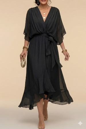 Andrea | Vestido con escote en V