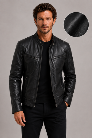 Chaqueta de cuero