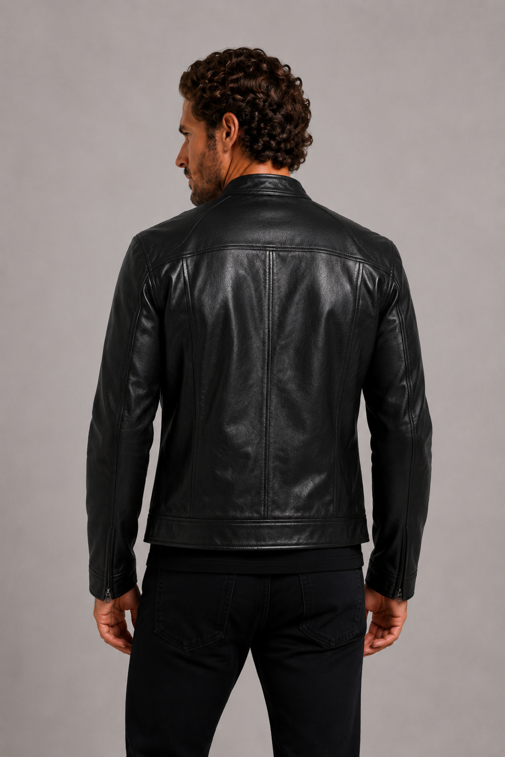 Chaqueta de cuero