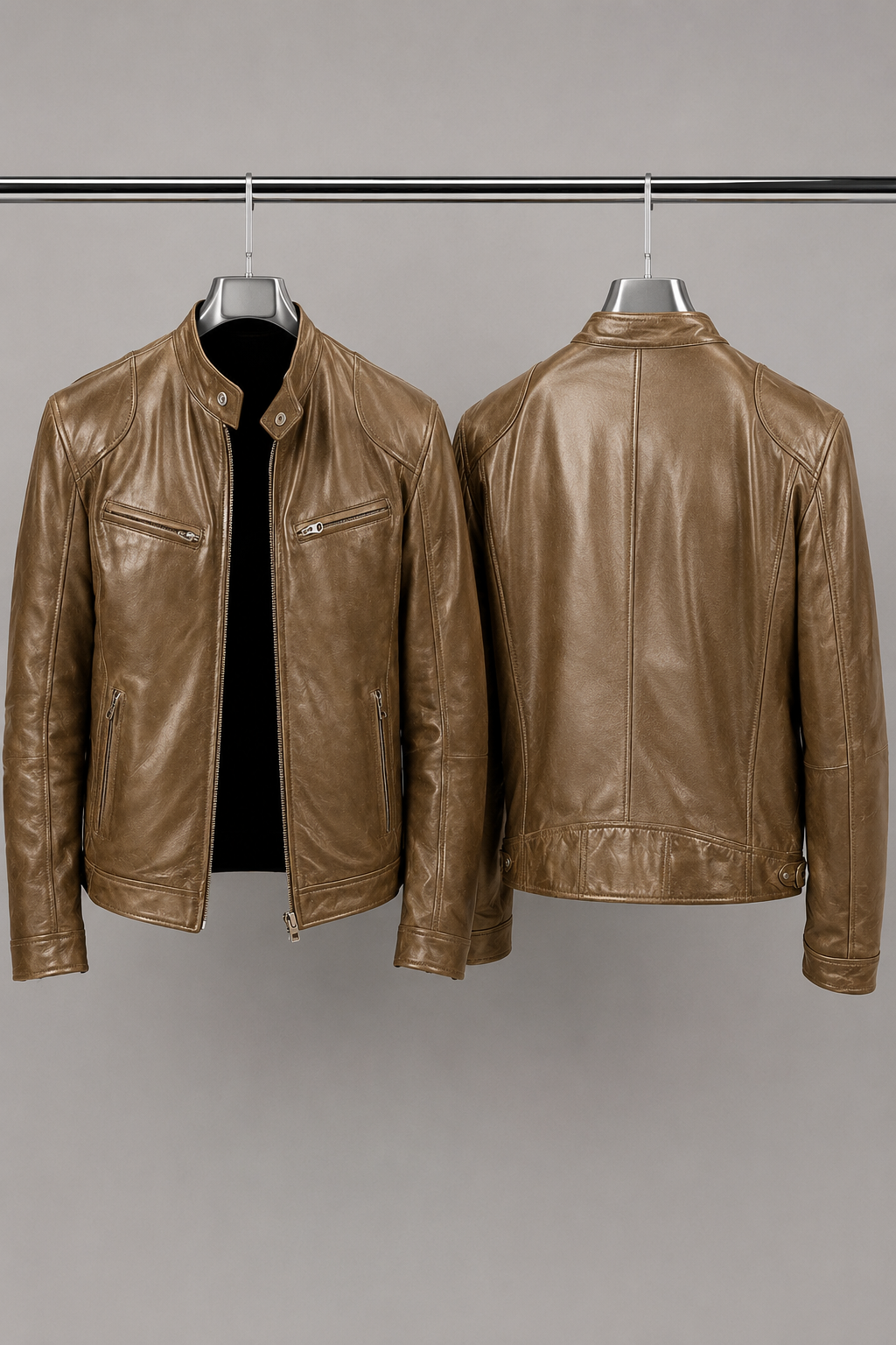 Chaqueta de cuero