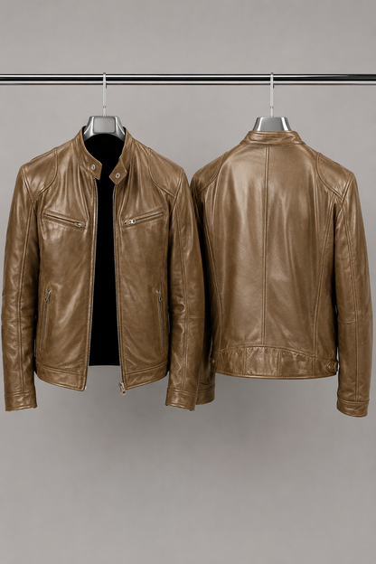 Chaqueta de cuero
