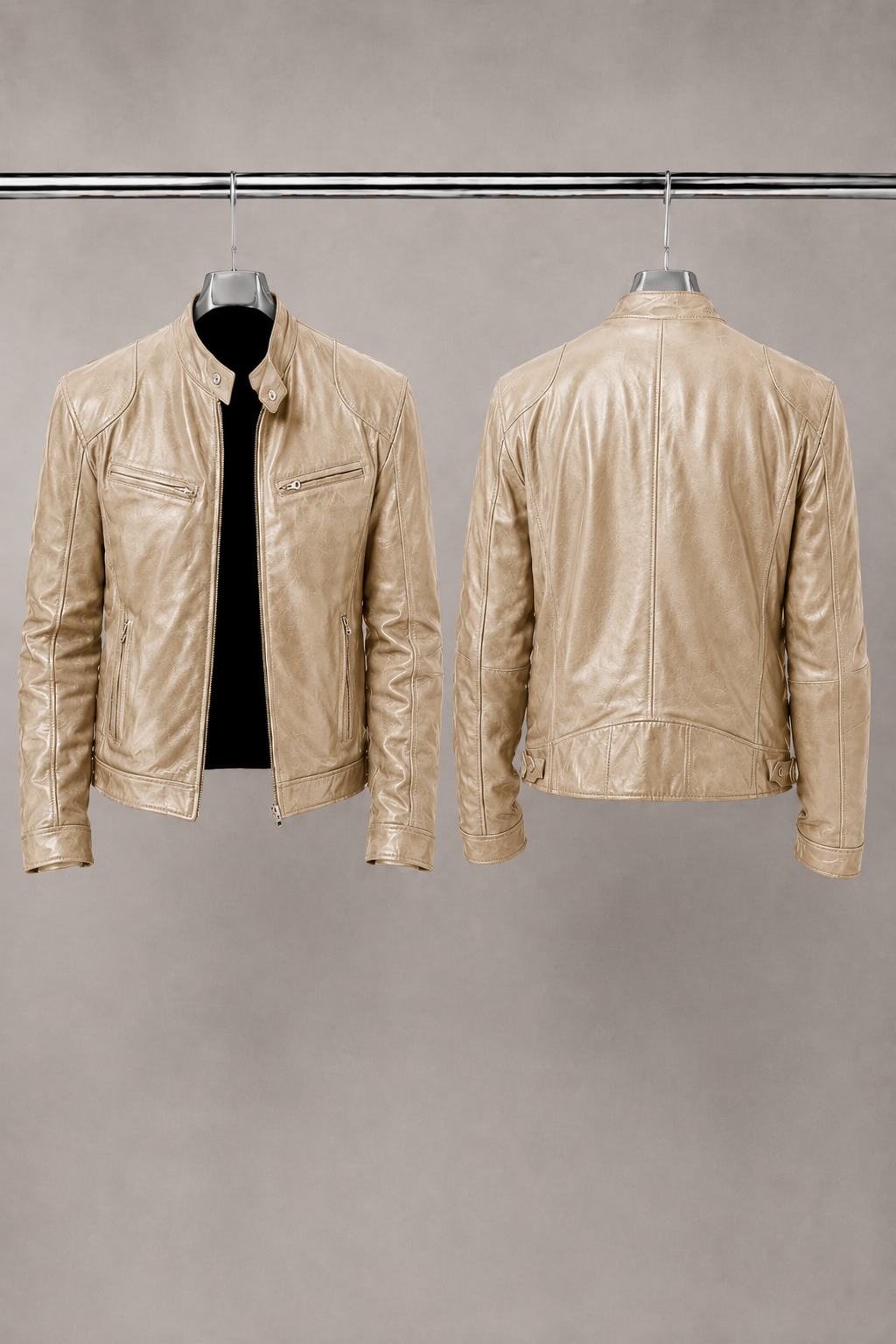 Chaqueta de cuero