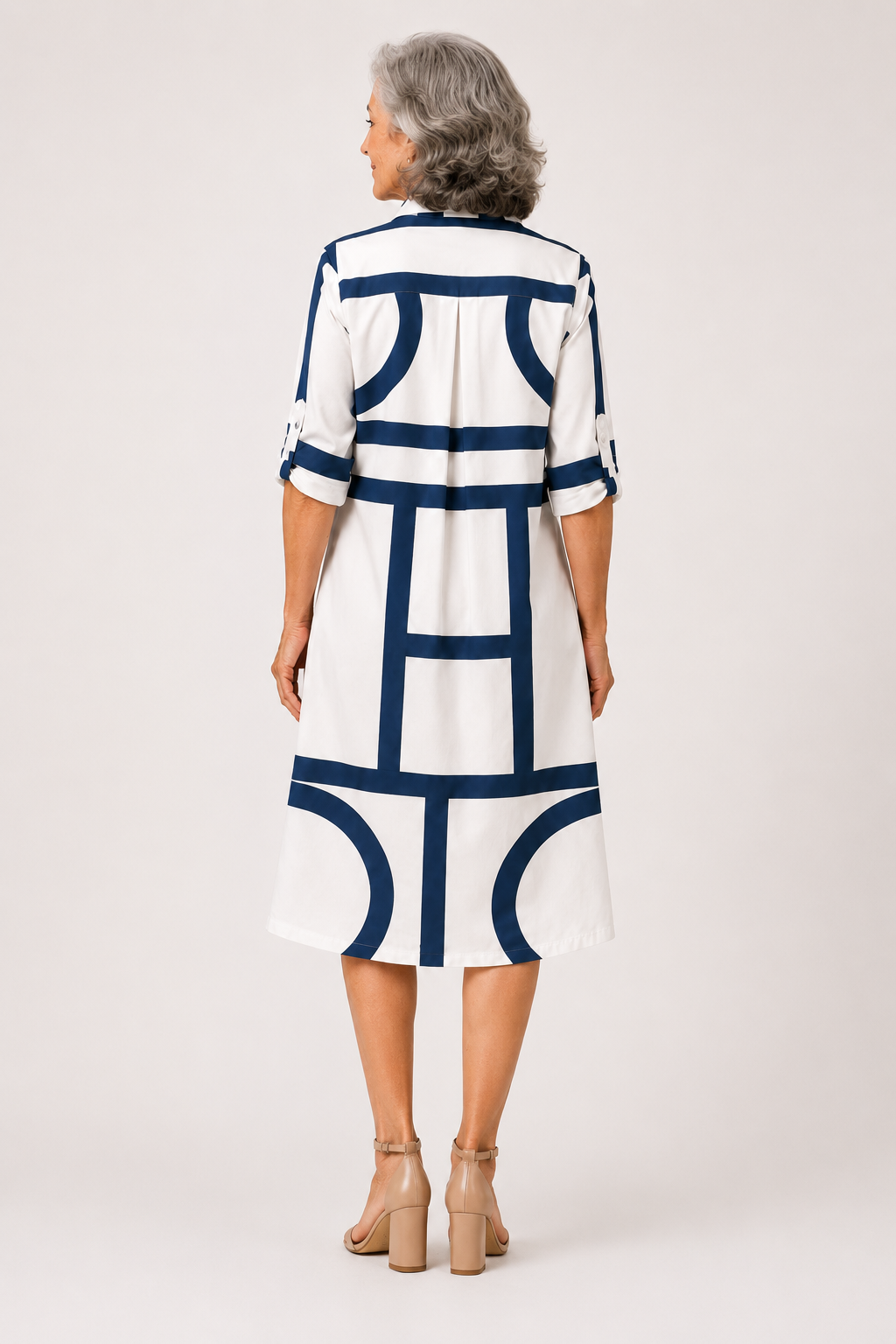 Monica | Elegante vestido midi