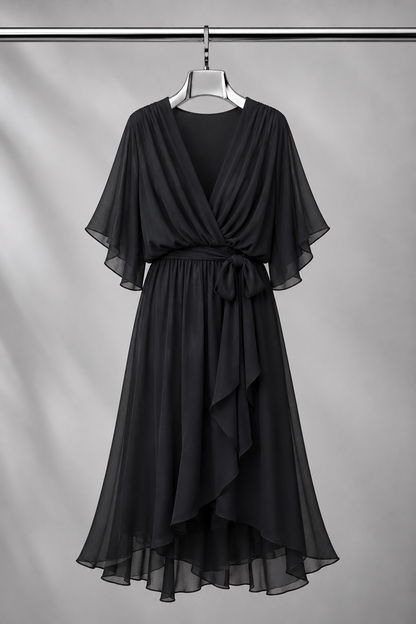 Andrea | Vestido con escote en V