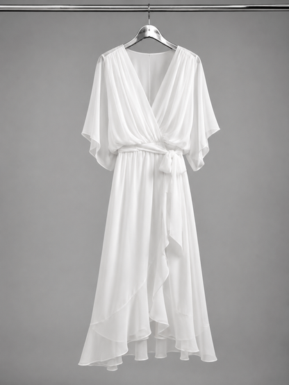 Andrea | Vestido con escote en V