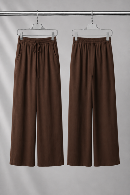 María | Pantalones de verano de pierna ancha