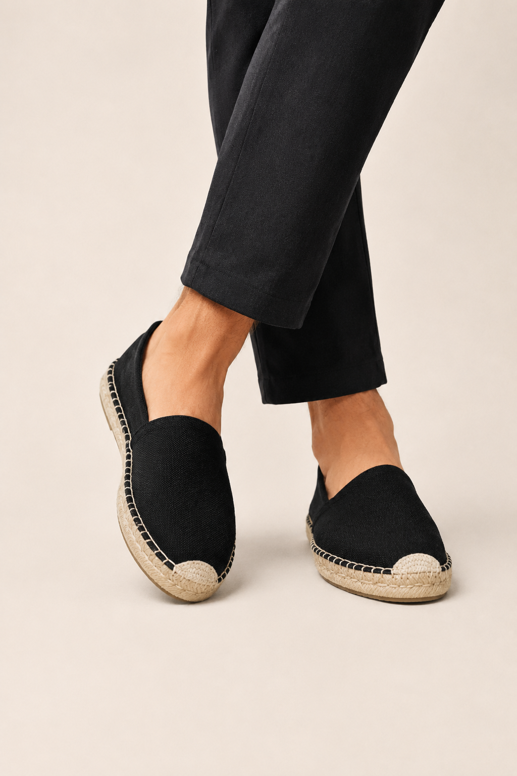 Elegantes alpargatas para hombre
