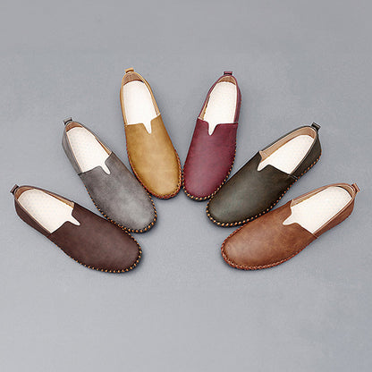 Mocasines de piel Santorini