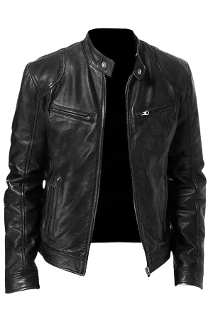 Chaqueta de cuero