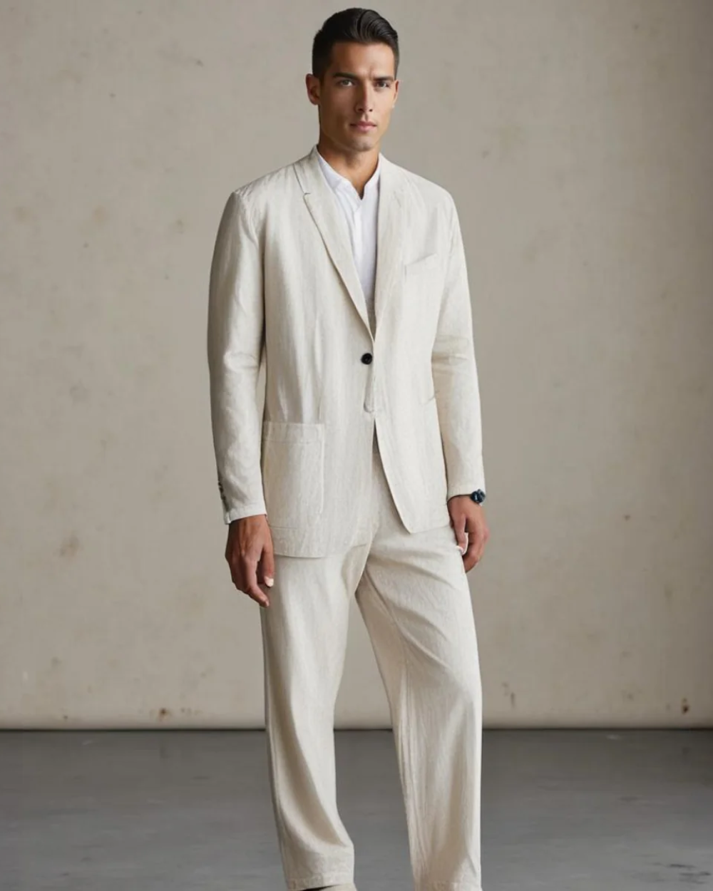 Elegante conjunto de Linen
