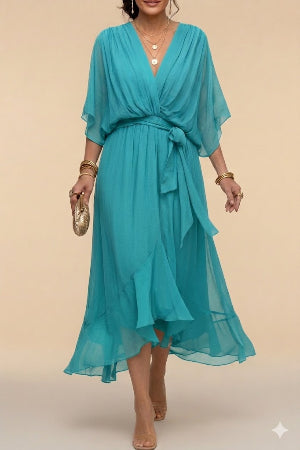 Andrea | Vestido con escote en V