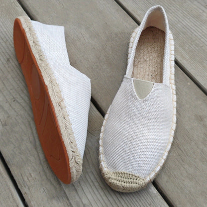 Elegantes alpargatas para hombre