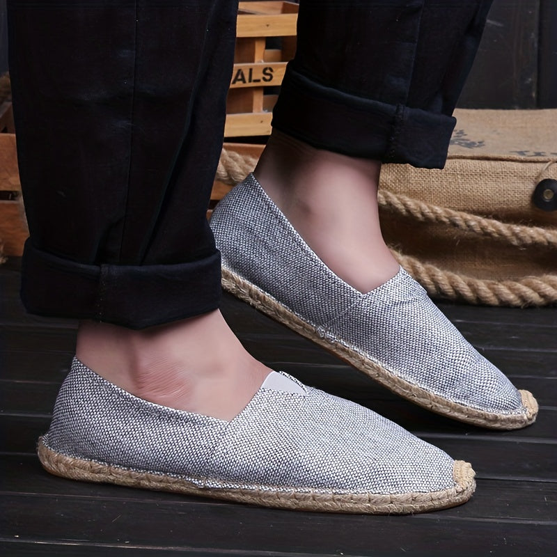 Elegantes alpargatas para hombre