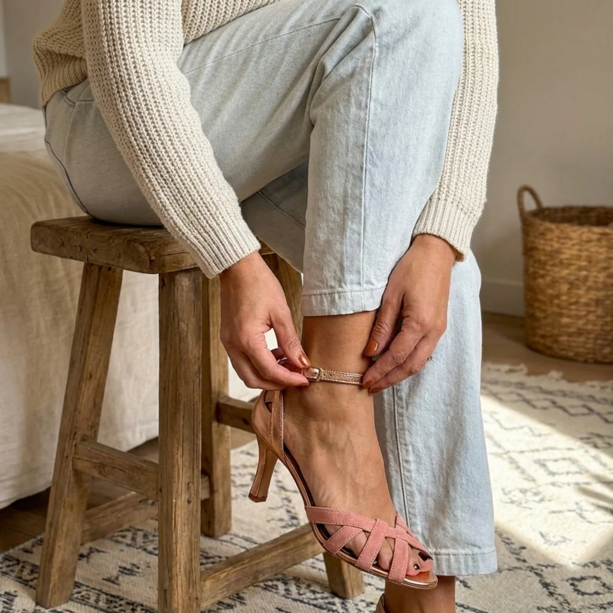 Sandalias Vintage Elegancia Barcelona