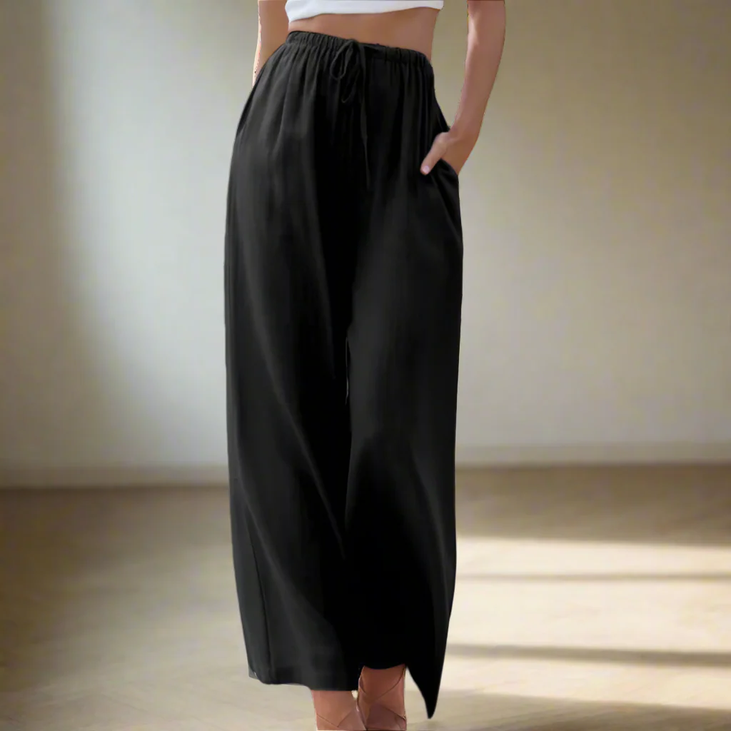 María | Pantalones de verano de pierna ancha