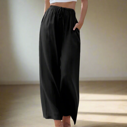 María | Pantalones de verano de pierna ancha