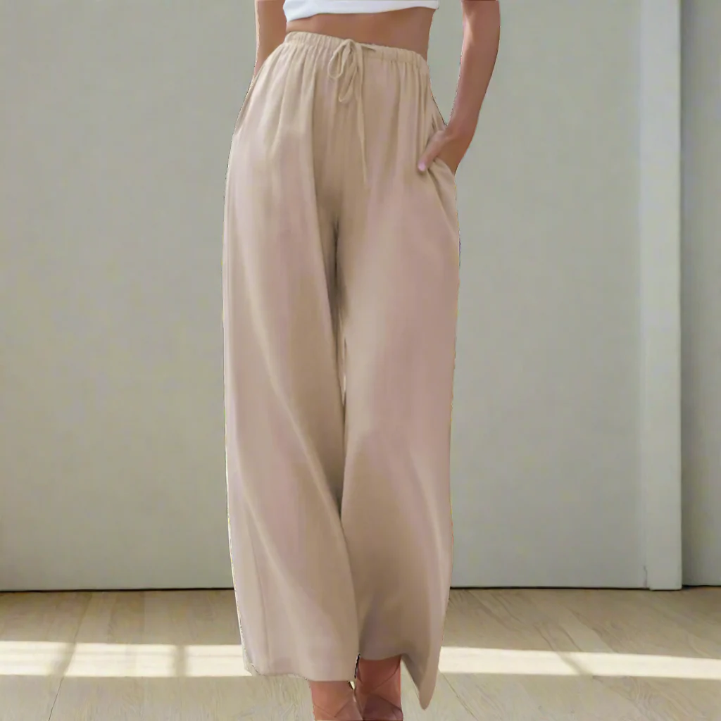 María | Pantalones de verano de pierna ancha