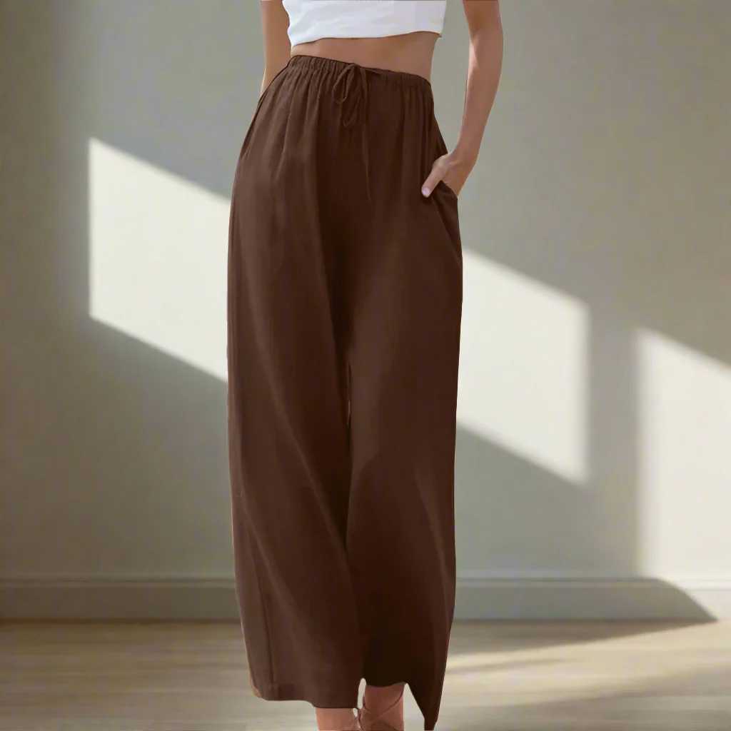 María | Pantalones de verano de pierna ancha