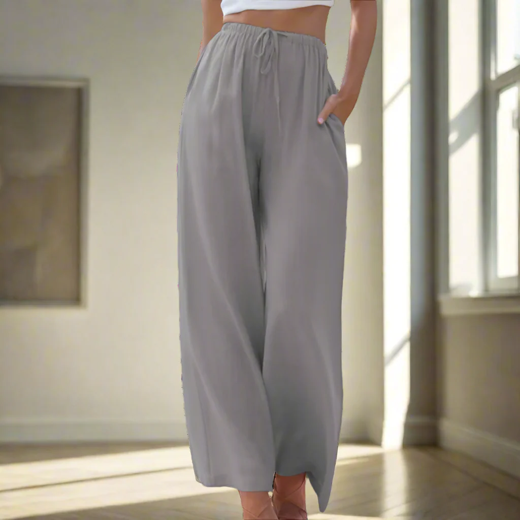 María | Pantalones de verano de pierna ancha