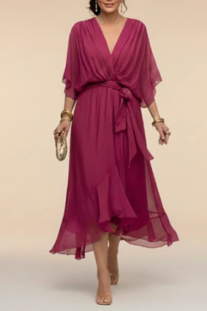 Andrea | Vestido con escote en V