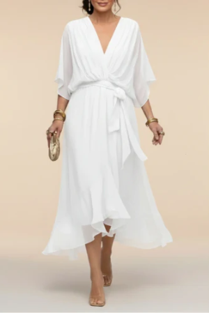 Andrea | Vestido con escote en V