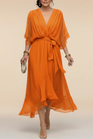 Andrea | Vestido con escote en V