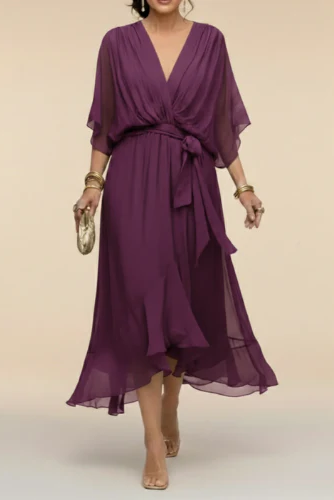Andrea | Vestido con escote en V
