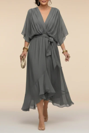 Andrea | Vestido con escote en V